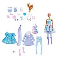 Mattel Barbie Color Reveal Adventskalender kalender Incl. pop - thumbnail