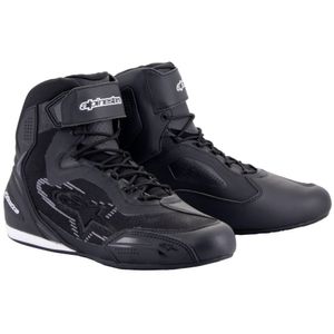 ALPINESTARS Faster-3 Rideknit, Motorschoenen, Zwart-Donker Grijs