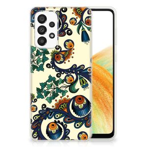 Siliconen Hoesje Samsung Galaxy A33 5G Barok Flower