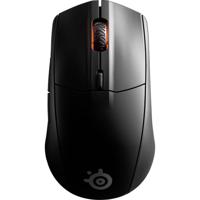 Steelseries Rival 3 Wireless Ergonomische gaming-muis Bluetooth, Radiografisch Optisch Zwart 6 Toetsen 18000 dpi Verlicht, Ergonomisch