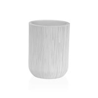 Tandenborstelhouder Versa Wit Hars 8 x 10,5 x 8 cm