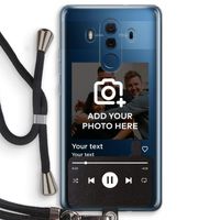Music Player: Huawei Mate 10 Pro Transparant Hoesje met koord