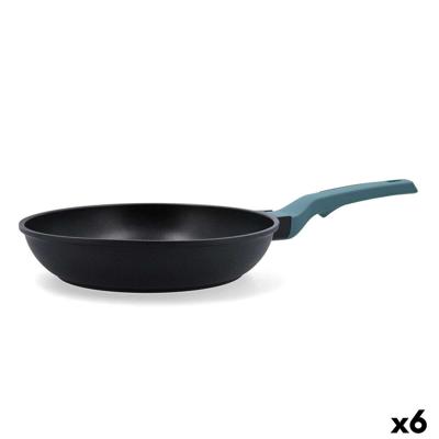 Pan Quid Confort Blauw Metaal Ø 28 cm (6 Stuks)