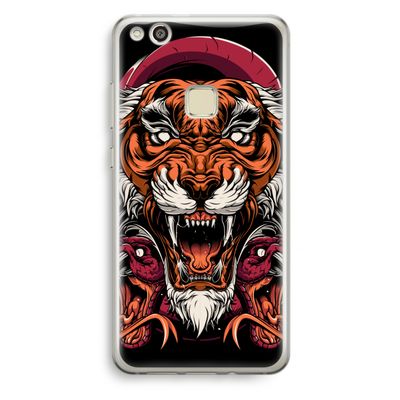 Tiger and Rattlesnakes: Huawei Ascend P10 Lite Transparant Hoesje