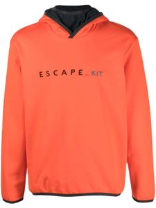 Sease hoodie à détails brodés - Orange