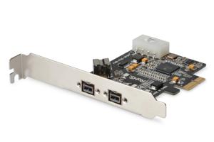 Digitus 3 poorten FireWire 800-controllerkaart FireWire 800 PCIe