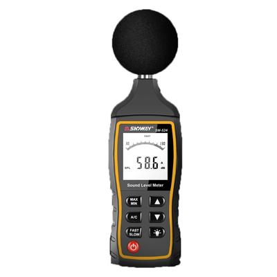 SNDWAY handheld hoge precisie ruis decibel meter model: SW524 (opslag + USB-communicatie)