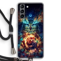 Aurowla: Samsung Galaxy S21 Transparant Hoesje met koord