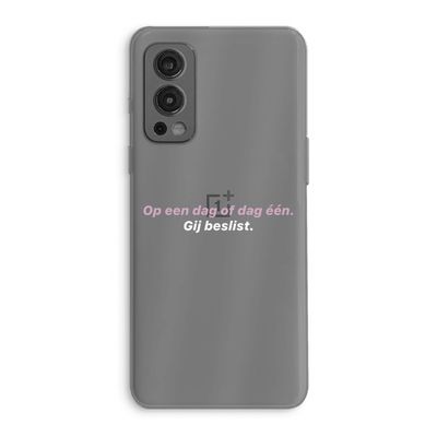 gij beslist: OnePlus Nord 2 5G Transparant Hoesje