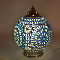 Tafellamp Roya blauw in 2 maten