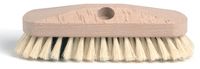 Schuurborstel met tampico haren, uit ongelakt hout, 23 cm - thumbnail