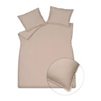 Vandyck Pure Ruffle Dekbedovertrek 240 x 200/220 cm - Blush - thumbnail