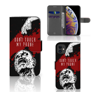 Apple iPhone 11 Portemonnee Hoesje Zombie Blood