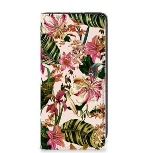 Samsung Galaxy A41 Smart Cover Flowers