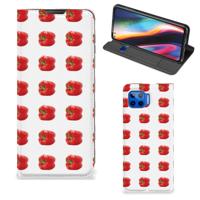 Motorola Moto G 5G Plus | Flip Style Cover | Paprika Red