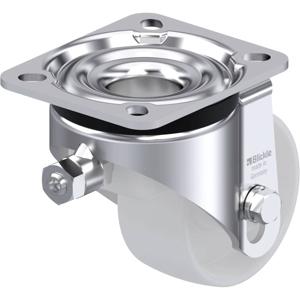 Blickle HRLK-PO 82G-VS Plaatstalen nivelleerwiel Wieldiameter: 80 mm Draagvermogen (max.): 230 kg 1 stuk(s)