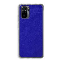 Majorelle Blue: Xiaomi Redmi Note 10 Pro Transparant Hoesje
