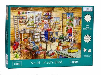 No.14 - Fred&apos;s Shed Puzzel 1000 Stukjes