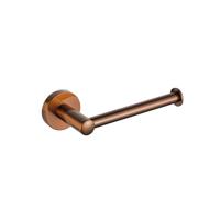 Fortifura Calvi toiletrolhouder/reserverolhouder - zonder klep - rond - PVD - Geborsteld koper SW970050 Fortifura Calvi toiletrolhouder/reserverolhouder - zonder klep - rond - PVD - Geborsteld koper SW970050
