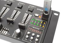 SkyTec STM-3020 4-Kanaals mengpaneel met USB MP3 - Zwart - thumbnail