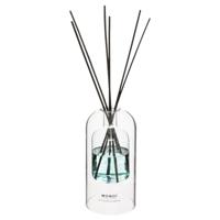 Geurstokjes in luxe glazen houder - Monoi - 150 ml - geurverspreider - interieurparfum