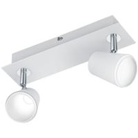 LED Plafondspot 12W Warm Wit 3000K Rechthoekig Mat Wit Aluminium