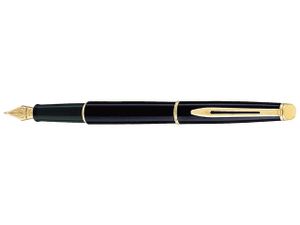 Vulpen Waterman HÃƒÆ’Ã‚Â©misphÃƒÆ’Ã‚Â¨re black GT fijn