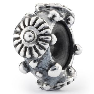 Trollbeads TAGBE-20258 Kraal Stopper Madeliefjes zilver