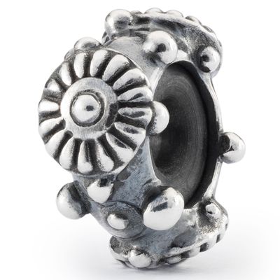 Trollbeads TAGBE-20258 Kraal Stopper Madeliefjes zilver