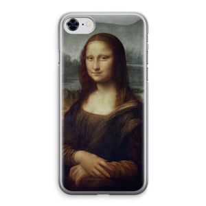 Mona Lisa: iPhone 8 Transparant Hoesje
