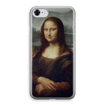 Mona Lisa: iPhone 8 Transparant Hoesje
