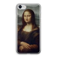 Mona Lisa: iPhone 8 Transparant Hoesje