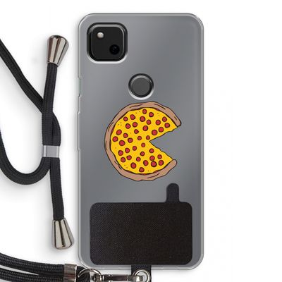 You Complete Me #2: Pixel 4a Transparant Hoesje met koord