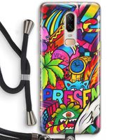 Represent: OnePlus 6 Transparant Hoesje met koord