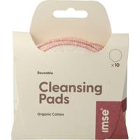 Imsevimse Reinigingspads wasbaar wit/roze