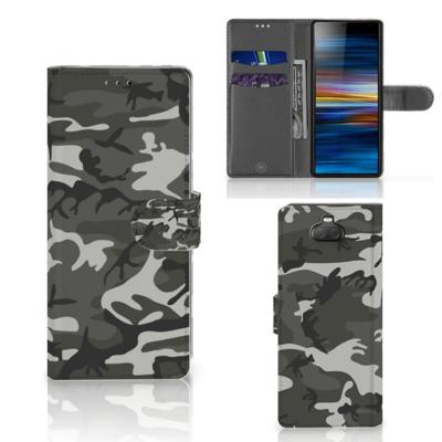 Sony Xperia 10 | Telefoon Hoesje | Army Light | Portemonnee hoesje
