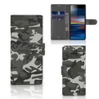 Sony Xperia 10 | Telefoon Hoesje | Army Light | Portemonnee hoesje