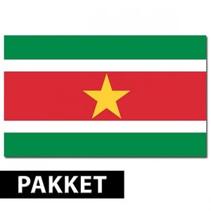 Surinaamse versiering pakket   -