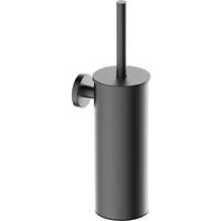 Wiesbaden Alonzo - Toiletborstel met Houder - Gunmetal - PVD