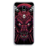 Hell Hound and Serpents: Samsung Galaxy J3 (2017) Transparant Hoesje