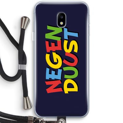 90's One: Samsung Galaxy J3 (2017) Transparant Hoesje met koord