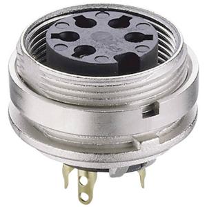 Lumberg KGV 81 DIN-connector Bus, inbouw verticaal Aantal polen: 8 Zilver 1 stuk(s)