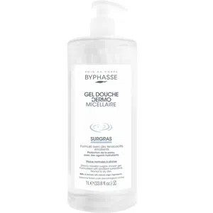 BYPHASSE Dermo Micellar Shower Gel Surgras voor Normale tot Droge Huid - 1000 ml