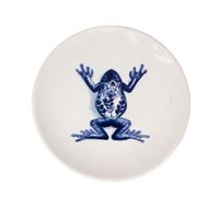 ROYAL DELFT - Wunderkammer - Bord 20cm Frog