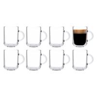 Pasabahce Koffie/thee glazen Darjeeling - set 8x stuks - transparant glas - 330 ml - thumbnail