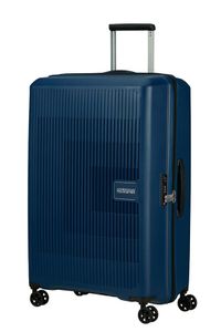 American Tourister Spinner Expandable Trolley Harde schaal Blauw, Marineblauw 101,5 l Polypropyleen (PP)