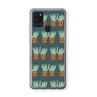 Sansevieria: Samsung Galaxy A21s Transparant Hoesje