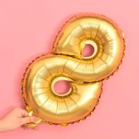 5 stuks 16 Inch nummer folie ballonnen Happy Birthday Party ballonnen bruiloft