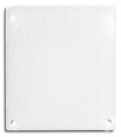 Eindkap E69 aluminium wit RAL 9010 voor LED profiel PN17 2 stuks