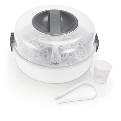 Alecto BW-04 - Magnetron fles sterilisator, wit